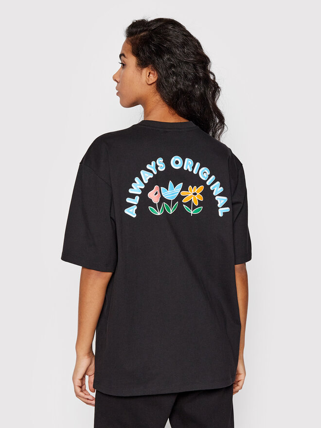 adidas adidas T-Shirt Always Original Graphic HD2354 Μαύρο Loose Fit