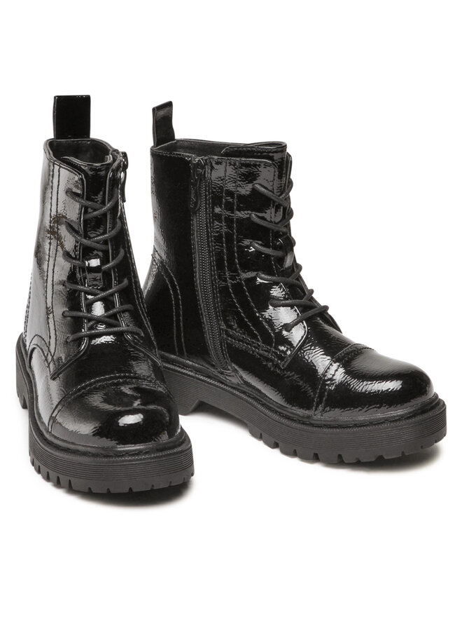 DeeZee Schnürstiefeletten DeeZee CS5587-01 Schwarz