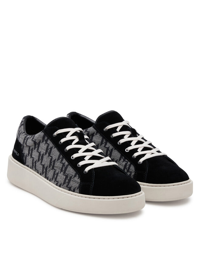 KARL LAGERFELD Sneakersy KARL LAGERFELD Flint II KL53323 Czarny