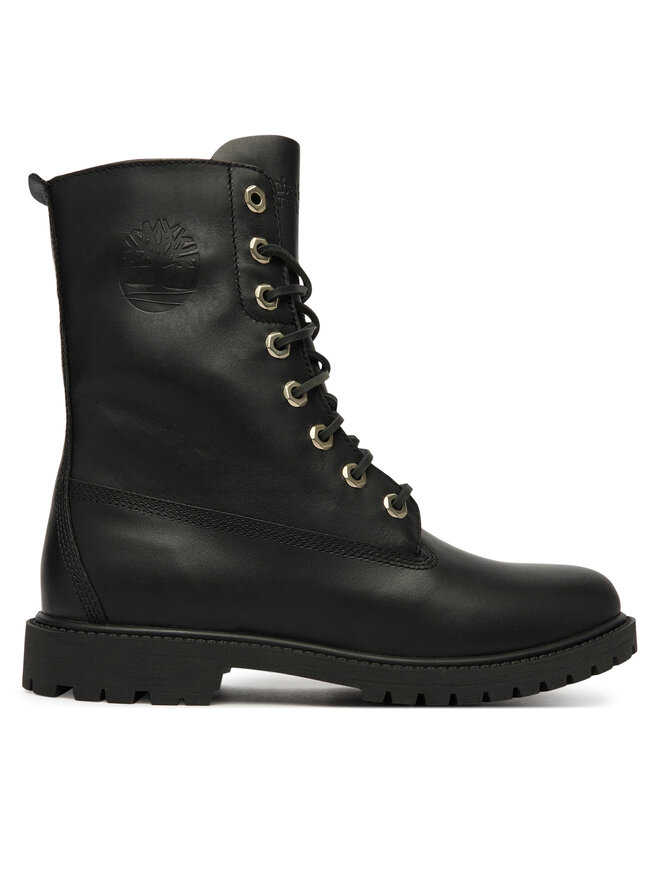 Timberland Schnürschuhe Timberland Premium 8 Inch Lace Up Wp TB0A43MXW021 Schwarz