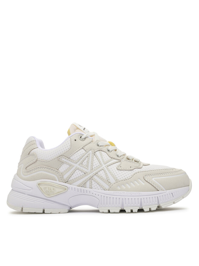 Armani Exchange Sneakersy Armani Exchange XUX188 XV775 T063 Écru