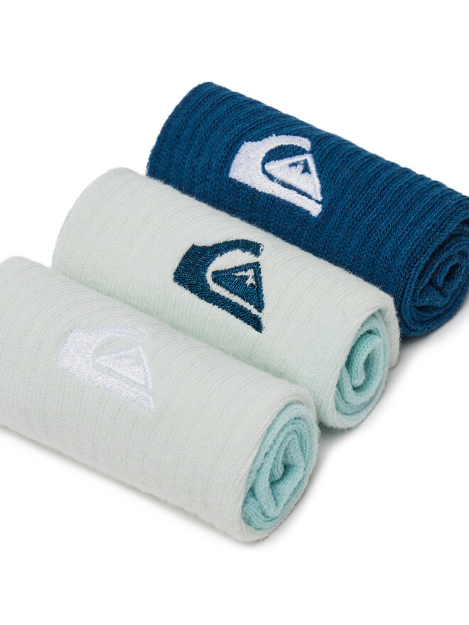 Quiksilver Skarpety Quiksilver AS_QUIKSILVER_102Z_SS25 (3-PACK) Zielony