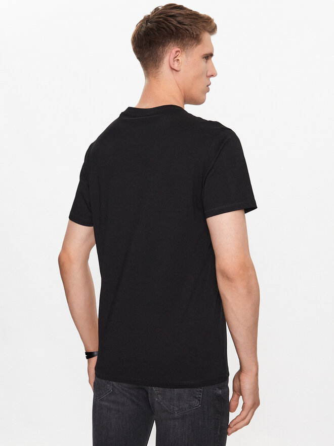 Guess Guess T-Shirt M3YI18 K8FQ4 Μαύρο Regular Fit