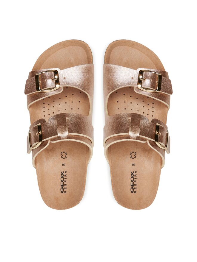 Geox Pantoletten Geox J Adriel Girl J358ME 000BJ C8124 D Rosa