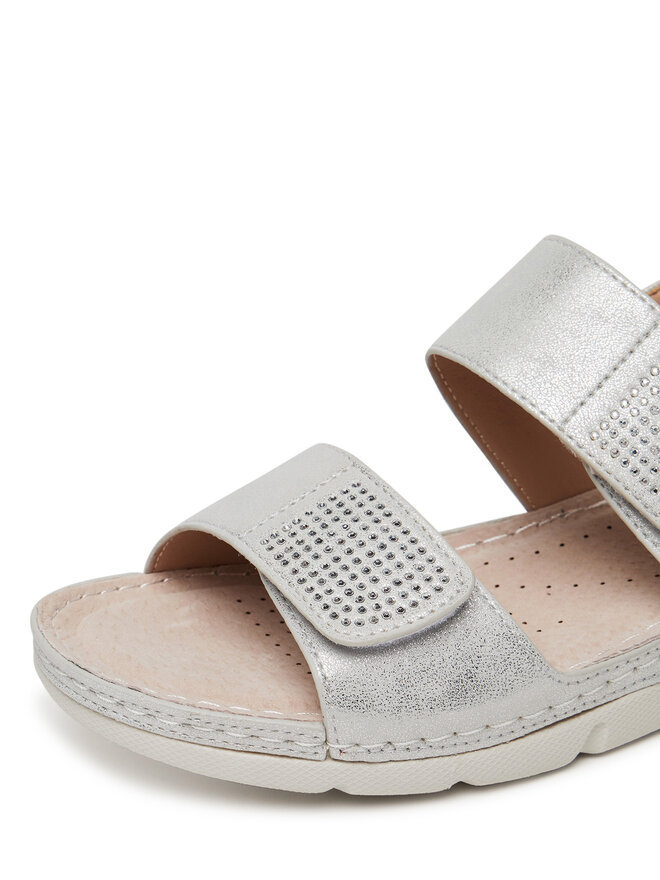 Clara Barson Sandalen Clara Barson WS040801-01 Silberfarben