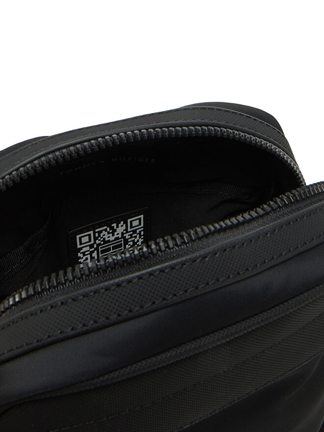 Tommy Hilfiger Τσαντάκι Tommy Hilfiger Th Repreve Mini Reporter AM0AM13185 Μαύρο