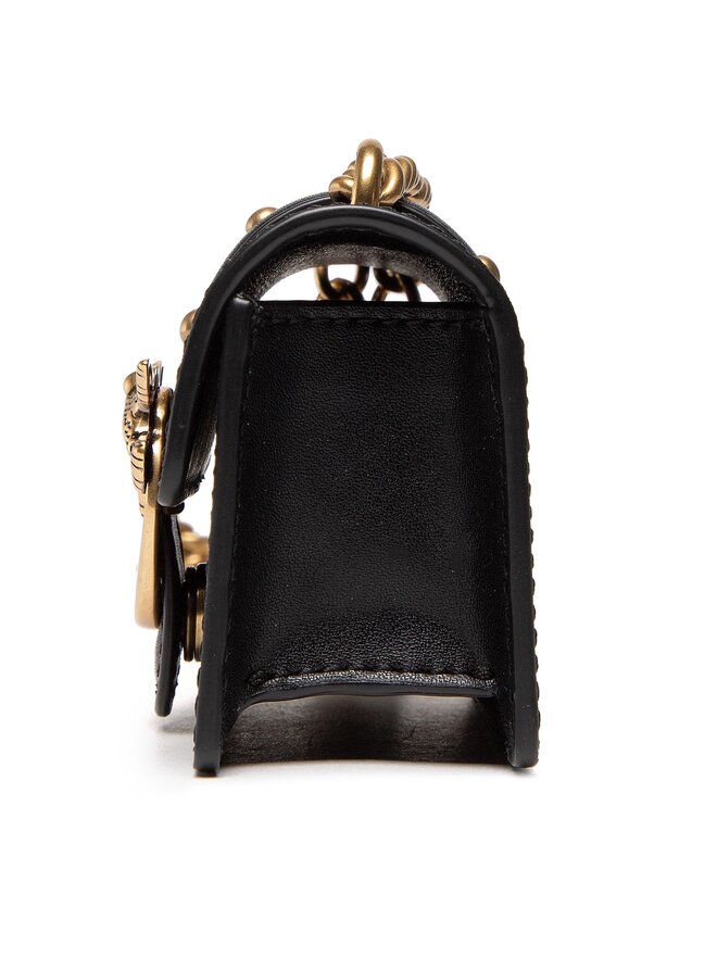 PINKO Handtasche Pinko Love Micro Simply AI 22-23 PLTT 1P22XN Y5H7 Schwarz