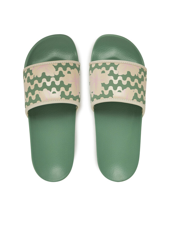 Roxy Παντόφλες Roxy ARJL100909 Πράσινο