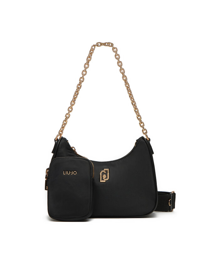 Liu Jo Дамска чанта Liu Jo Ecs S Hobo AA5180 T4559 Черен