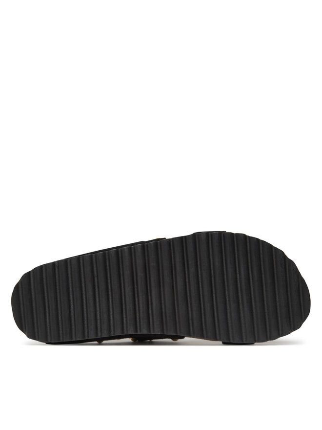 Pieces Pantoletten Pieces Pcseluna Fotbed 17156836 Schwarz