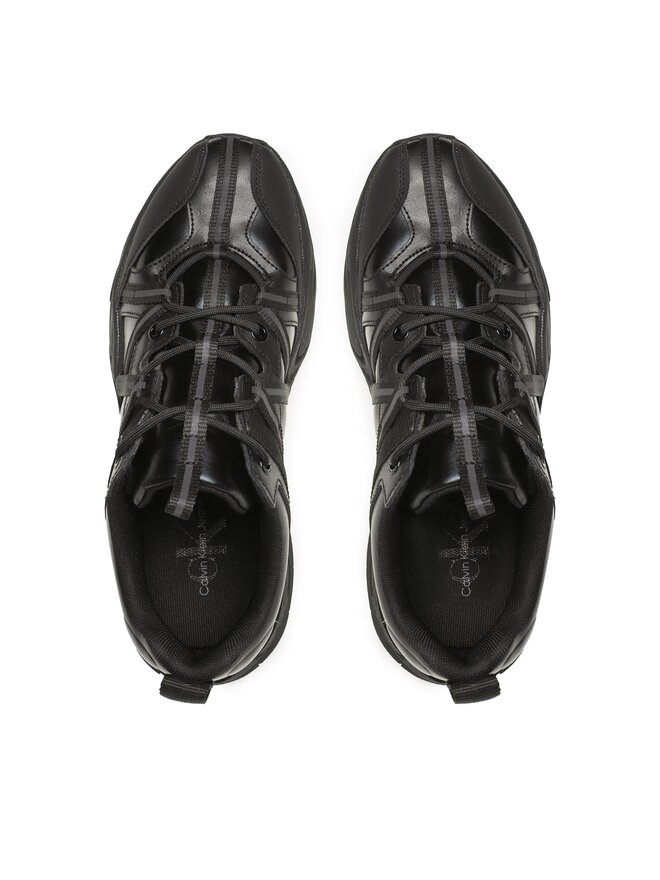 Calvin Klein Jeans Tenisice Calvin Klein Jeans Chunky Runner Vibram Refl YM0YM00717 Crna