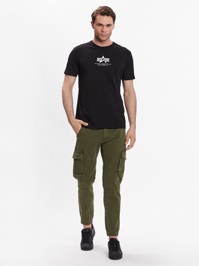 Alpha Industries Alpha Industries T-Shirt Basic 118533 Μαύρο Regular Fit