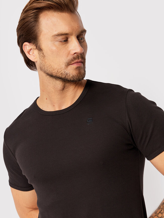 G-Star Raw G-Star Raw Комплект футболок Base D07205-124-990 Чорний Slim Fit