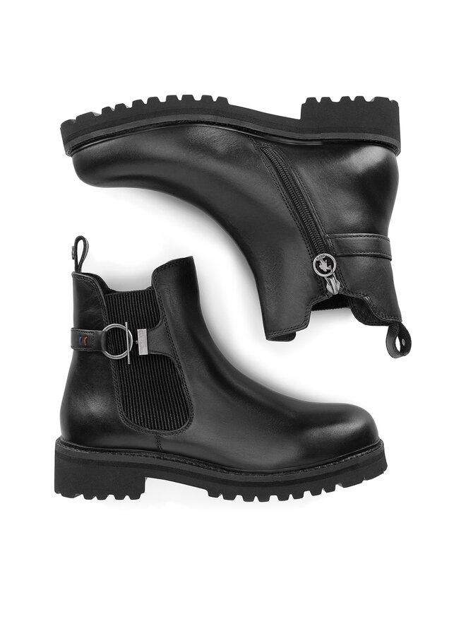 U.S. Polo Assn. Μποτάκια U.S. Polo Assn. HELENA001W/DLE1 Μαύρο