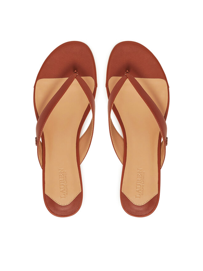 LAUREN RALPH LAUREN Japonke LAUREN RALPH LAUREN Francesca 802966841002 Rjava