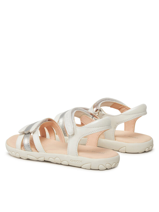 Geox Sandalias Geox J Sandal Haiti Girl J458ZD 000NF C0459 D Blanco
