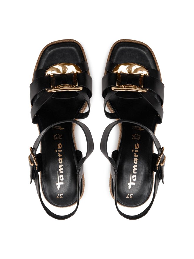 Tamaris Espadrilles Tamaris 1-28344-42 Schwarz