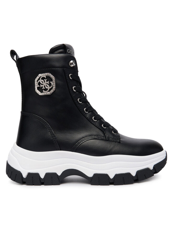 Guess Schnürschuhe Guess FLFBNZ ELE12 Schwarz