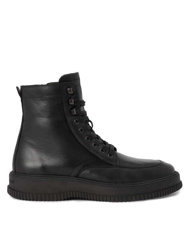 Tommy Hilfiger Stivali Tommy Hilfiger Th Everyday Class Termo Lth Boot FM0FM04658 Nero