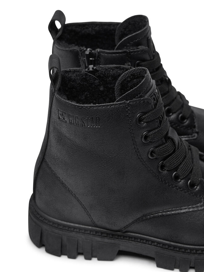 Big Star Shoes Μποτίνια Big Star Shoes OO374080 Μαύρο