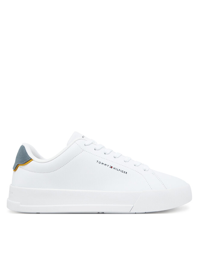 Tommy Hilfiger Zapatillas Tommy Hilfiger Th Court Lth Detail Ess FM0FM05367 Blanco