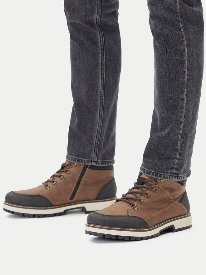Rieker Schnürschuhe Rieker F8302-24 Braun