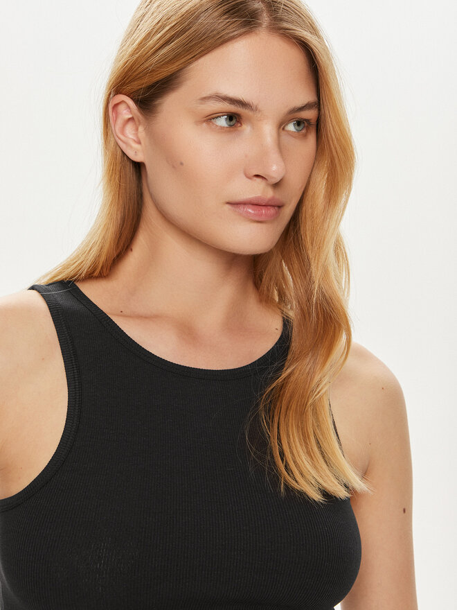 JDY JDY Τοπ Sofia 15275093 Μαύρο Cropped Fit