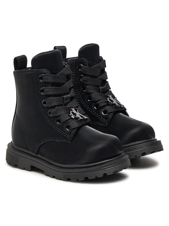 Calvin Klein Jeans Schnürstiefeletten Calvin Klein Jeans V1A5-81010-1688 Schwarz