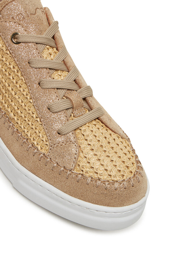 Unisa Sneakers Unisa Fleur Raf Beige