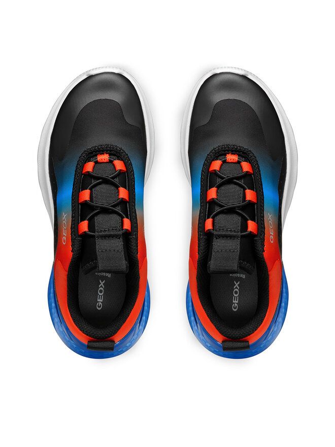 Geox Sneakers Geox J Activart Illuminus J45LYA 02A9J C9B7S M Schwarz