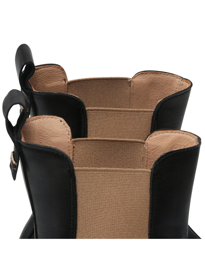 Eksbut Īsie zābaki Eksbut 6D-6434-155/GR Melns