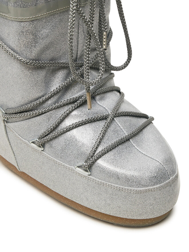 Moon Boot Śniegowce Moon Boot Icon Glitter 80D1402850 Srebrny