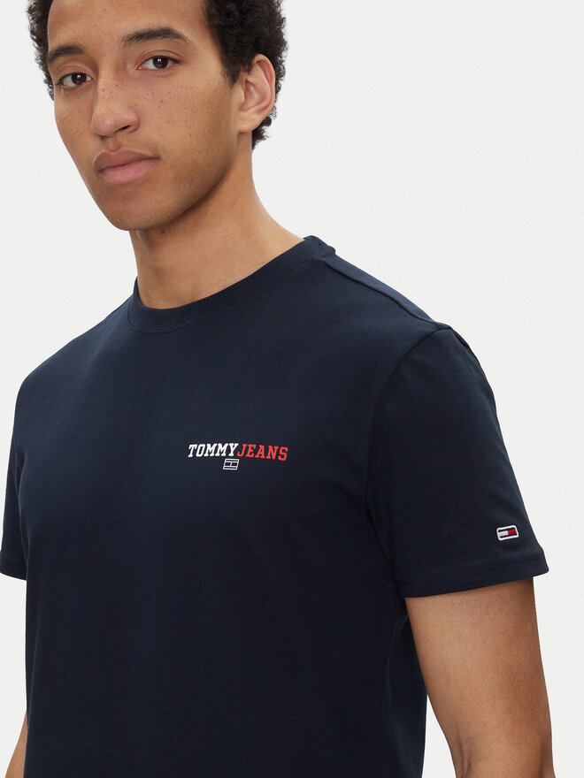 Tommy Jeans Tommy Jeans Marškinėliai Dna Graphic DM0DM20815 Tamsiai mėlyna Regular Fit