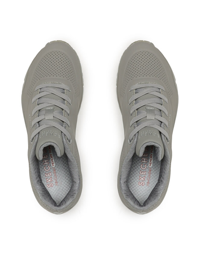 Sneakers Skechers Uno Stand On Air 73690/GRY Grau | eschuhe.de