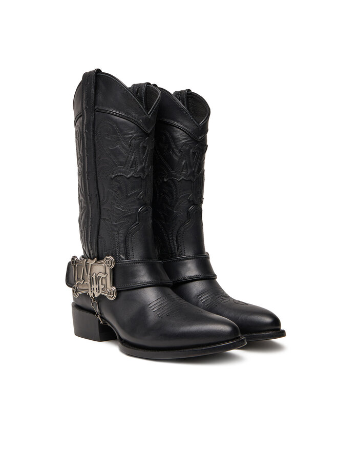 Naked Wolfe Ковбойські чоботи Naked Wolfe THE OUTLAW BOOT Чорний