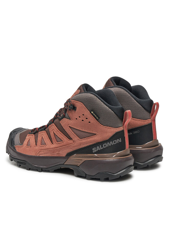 Salomon Bakancs Salomon X Ultra 360 Leather Mid Gore-Tex L47571000 Barna