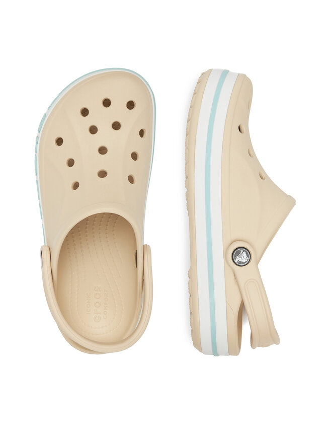 Crocs Παντόφλες Crocs BAYABAND CLOG 205089-1LI Μπεζ