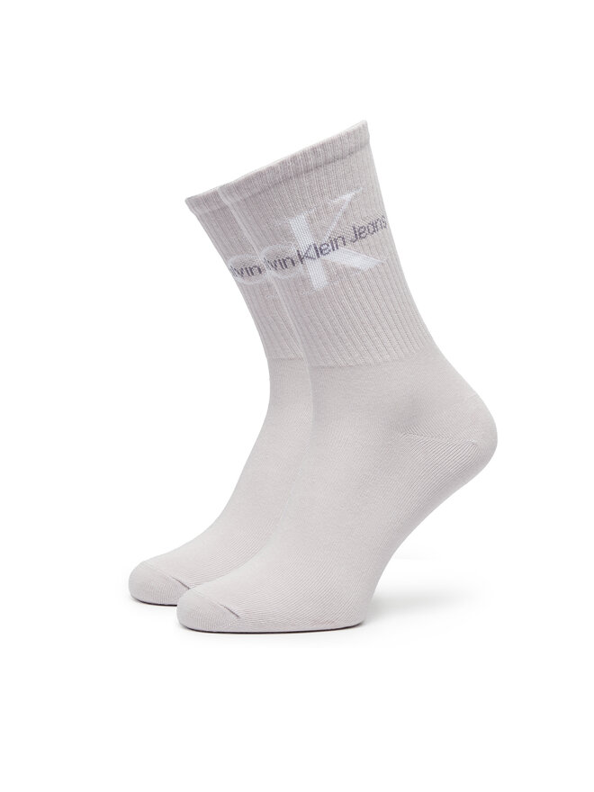Calvin Klein Sada 4 párů dámských vysokých ponožek Calvin Klein 701229462 Barevná