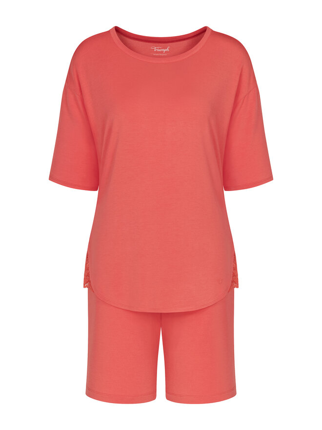 Triumph Triumph Pyjama Timeless Sensuality 10222627 Korallenfarben Relaxed Fit