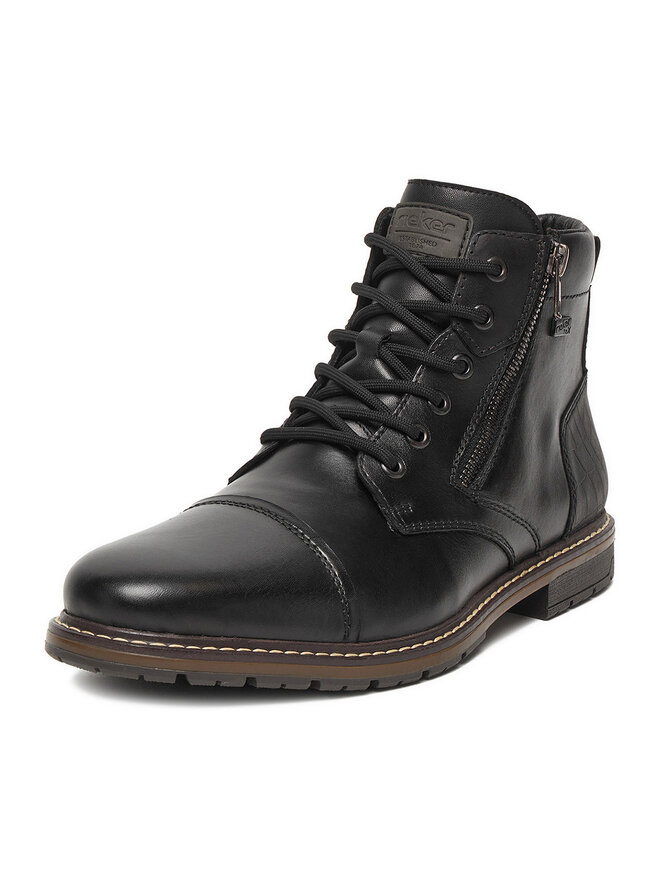 Rieker Schnürschuhe Rieker CEO-13704-00 Schwarz