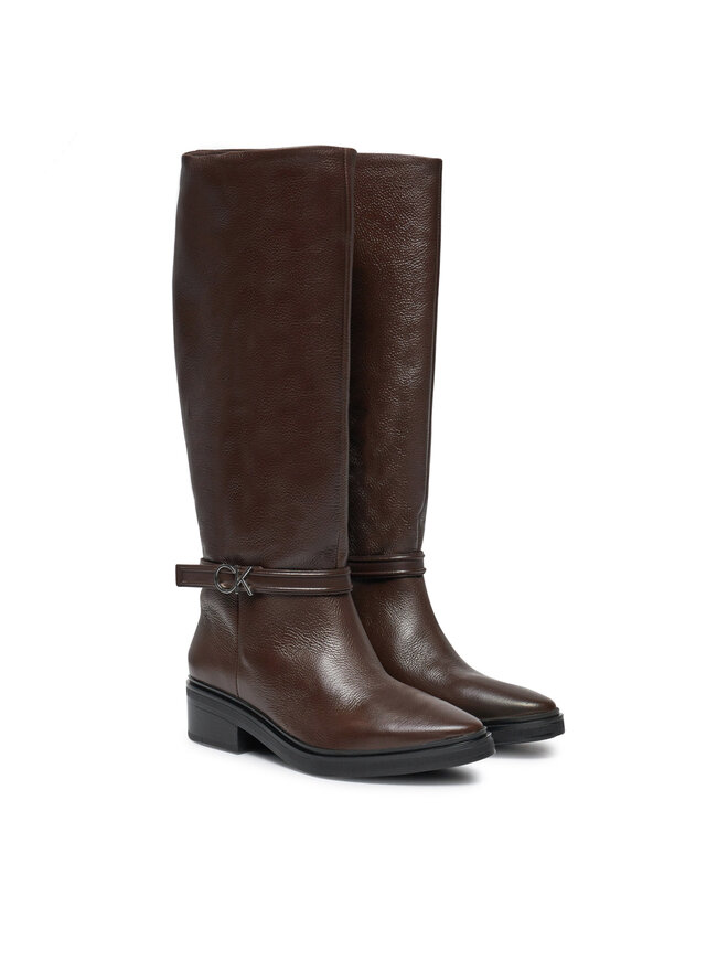 Calvin Klein Чоботи Calvin Klein HW0HW02184 Коричневий