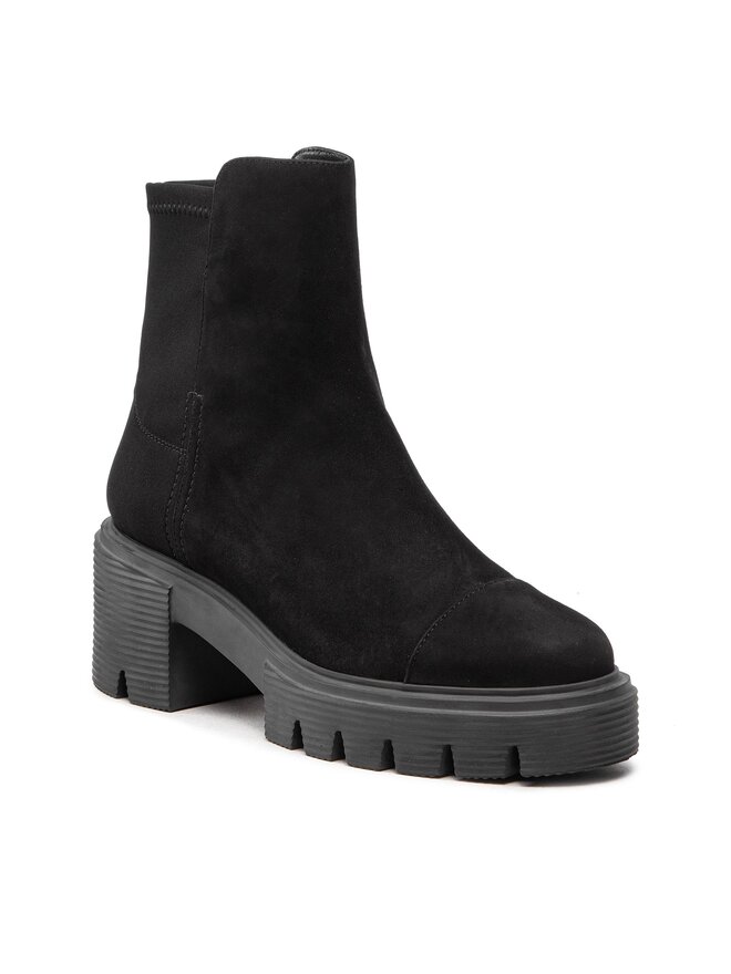 Stuart Weitzman Ботильйони Stuart Weitzman Soho Bootie SC723 Чорний