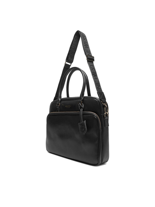 Nine West Torba za prenosnik Nine West CEO-EMMA-LA482-2847 Črna