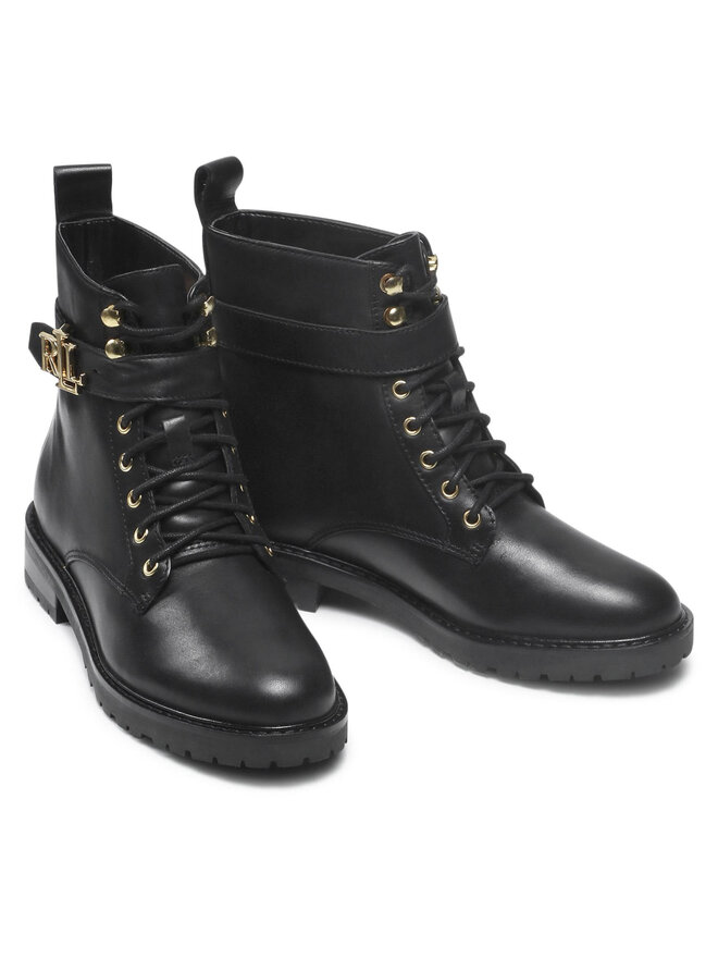 LAUREN RALPH LAUREN Μποτάκια LAUREN RALPH LAUREN Elridge 802838413001 Μαύρο