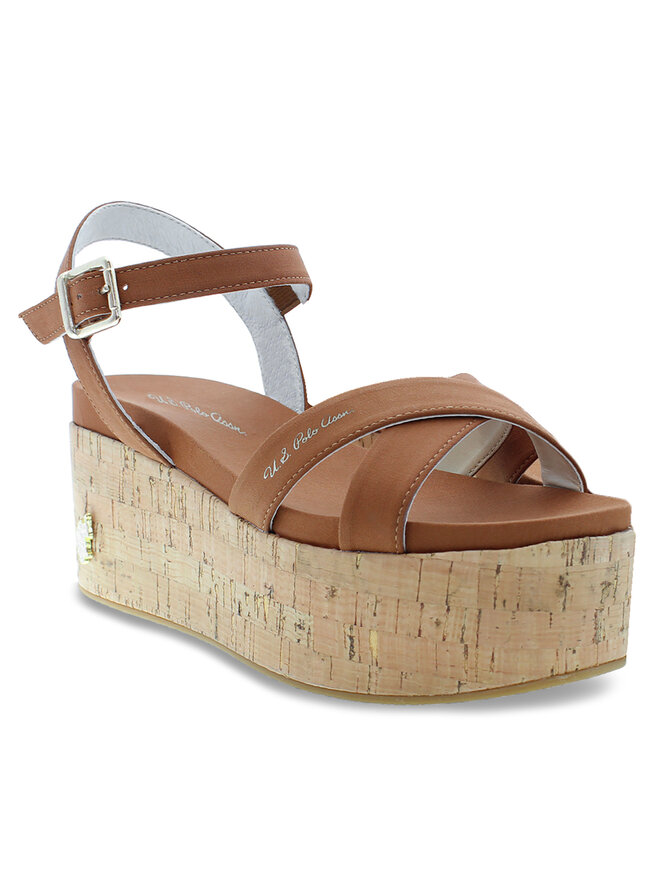 U.S. Polo Assn. Sandalen U.S. Polo Assn. Loren LOREN002 Braun