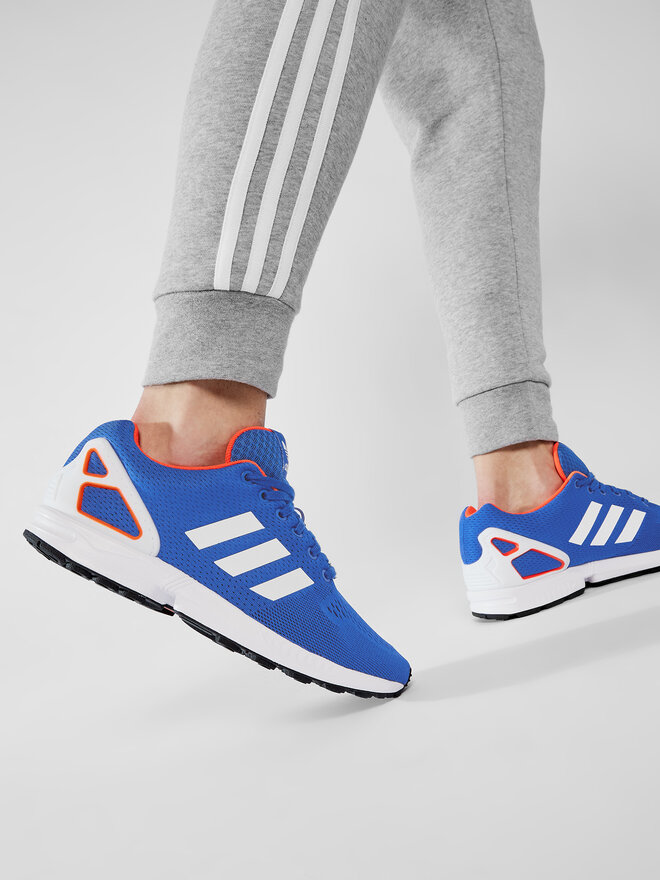 Adidas zx flux blu e bianche store