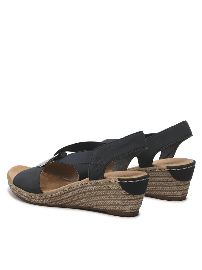 Rieker Sandalen Rieker 624H6-14 Dunkelblau