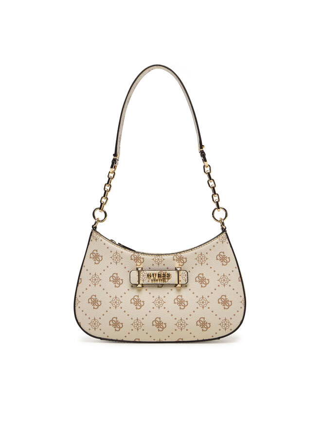 Guess Handtasche Guess Carrie Logo HWGP98 98180 Écru