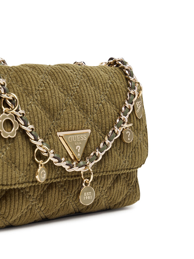 Guess Handtasche Guess Giully II Mini HWCG96 73740 Grün