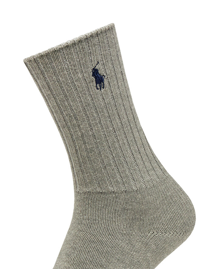 Polo Ralph Lauren Skarpety wysokie damskie Polo Ralph Lauren 455846847013 Szary